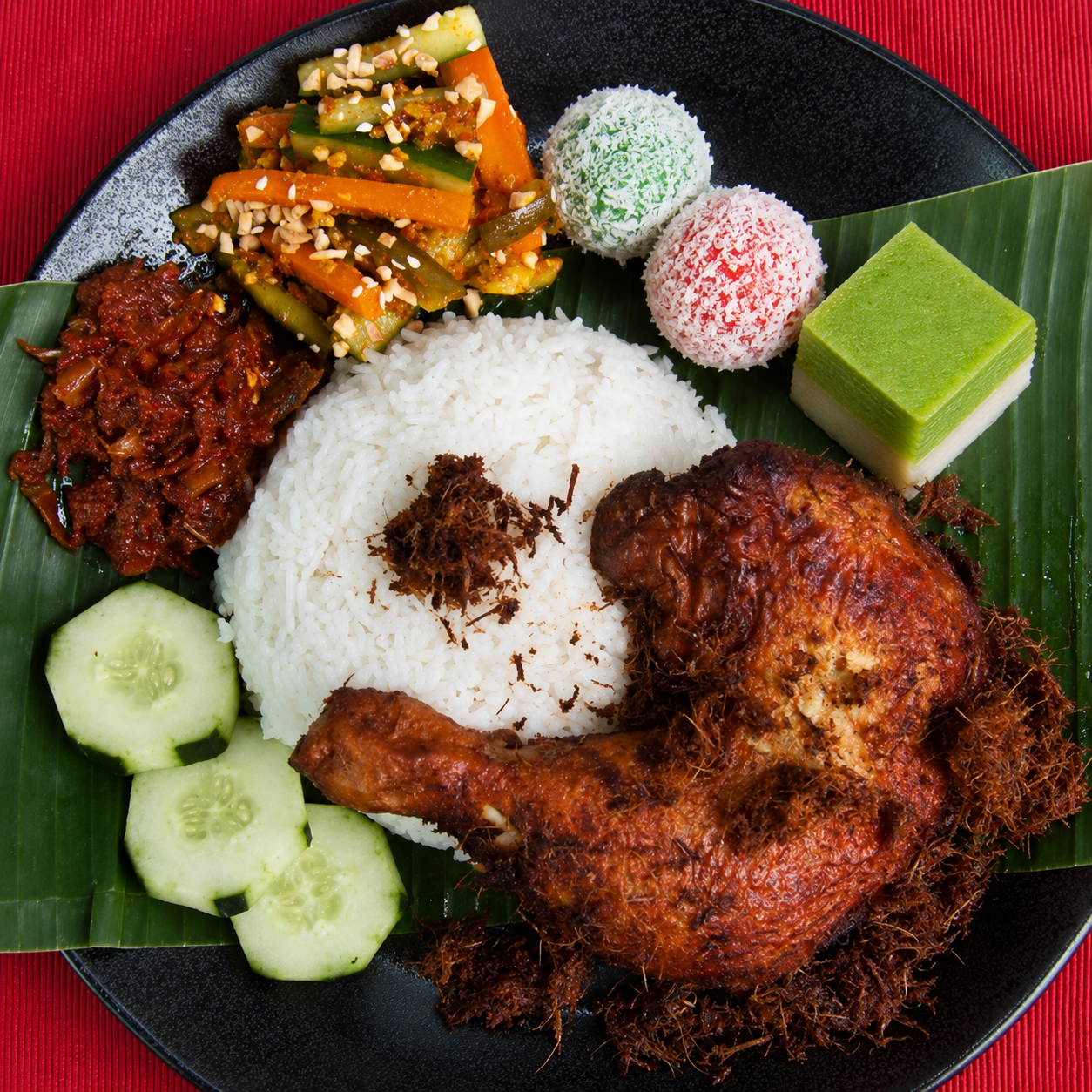 National Day Special: Chicken Berempah with Coconut Rice