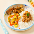 Baked beans minced meat chorizo
