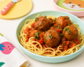 Beef ball bolognese