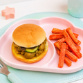 Grill satay chicken burger