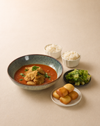 Chilli "Crab" Sauce with Fried Fish